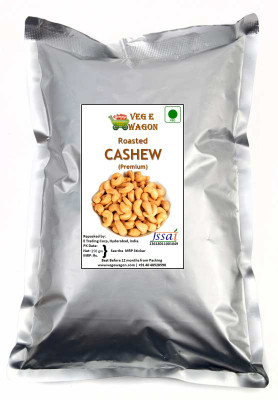 

Veg E Wagon Roasted Salted Cashew Premium 250 Vacuum Packed Cashews(250 g, Vacuum Pack)