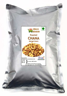 

Veg E Wagon Roasted Salted Chana Regular 1 Kg Vacuum Packed Roasted Gram(1 kg, Vacuum Pack)