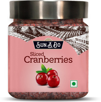 

SUN'A'DO Dried Cranberries Sliced-200g Cranberries(200 g, Plastic Bottle)