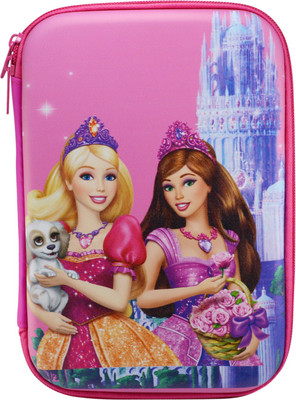 

Saamarth Impex Cartoon Disney Princess Art Canvas Pencil Box(Set of 1, Pink)