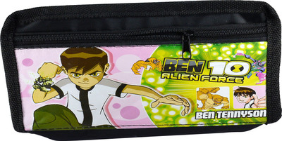 

Saamarth Impex Cartoon Ben10 Art Canvas Pencil Box(Set of 1, Multicolor)