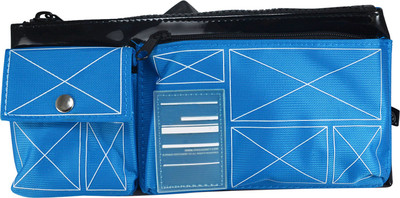 

Saamarth Impex Student Color Art Canvas Pencil Box(Set of 1, Blue)