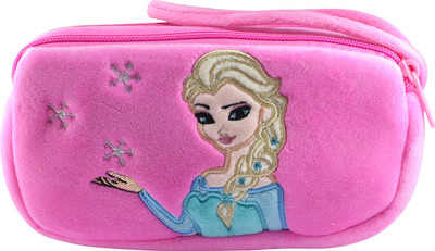 

Saamarth Impex Cartoon Frozen Art Canvas Pencil Box(Set of 1, Pink)