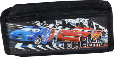 

Saamarth Impex Cartoon Car Art Canvas Pencil Box(Set of 1, Black)