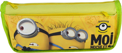 

Saamarth Impex Disney Cartoon Art Canvas Pencil Box(Set of 1, Yellow)