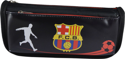 

Saamarth Impex Football FC Barcelona Art Canvas Pencil Box(Set of 1, Black)