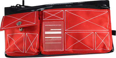 

Saamarth Impex Student Color Art Canvas Pencil Box(Set of 1, Red)