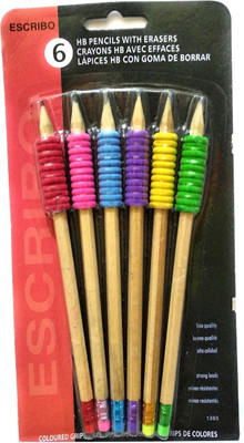 

MatrixWeb EASY GRIP 6 PENCILS Pencil(Set of 1, Multicolor)