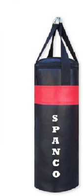 

SPANCO 1.5 Feet Long, CANVAS Material, Red and Black Color, Unfilled with Hanging Straps Hanging Bag(1.5, 36 kg)