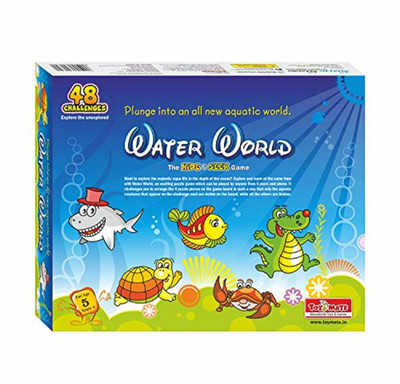 

Toymate WATER WORLD- A brain teasing puzzle game for kids age 5 years & above.(4 Pieces)