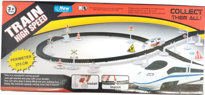 

welkins high speed metro train with flyover track(NA)