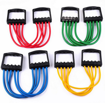 

AIBANI home gym men Chest Expander Muscle Exerciser Pull up Workout Resistance Tube(Multicolor)