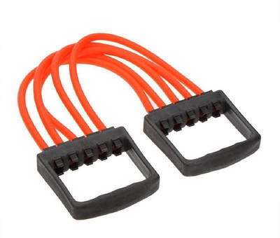 

AIBANI Chest Expander Rope Workout Pulling Exerciser Fitness (Multicolour) Resistance Tube(Multicolor)