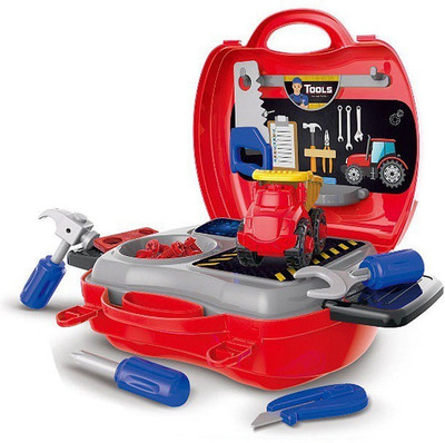 

Jack Royal Repair Tool Set For Kids Mini Suitcase Toy Set