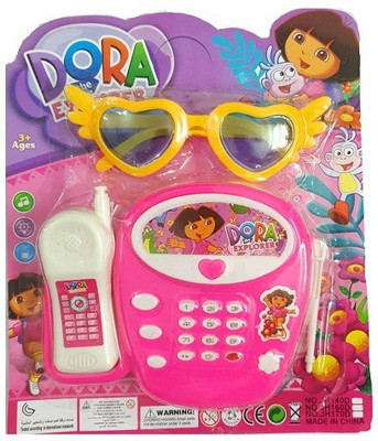 piggie Dora Telephone Machine and Goggls