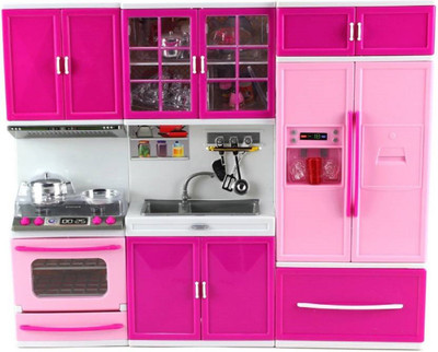 

JANNAT Kitchen Set with 4 Compartments, Musical