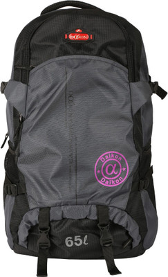 

Daikon 65L-trucking bag-Gy Rucksack - 65 L(Grey, Black), Black;grey