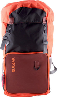 Rugsak Polyester Rucksack - 45 L(Orange, Black), Black;orange