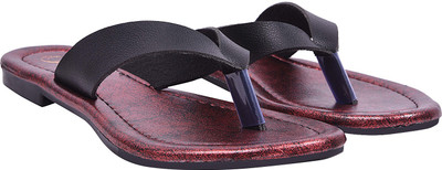Jade Women Maroon Flats
