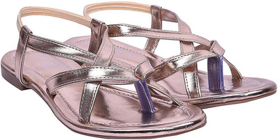 

Jade Women Gold Flats