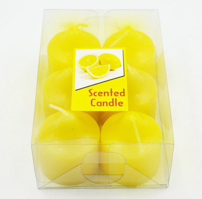

ME&YOU Decorative Designer Scented Candles for Diwali, Designer candles for Diwali Decorating Items, Yellow Color Diwali Candle IZ18ScentedCandlesPack6Simple-Yellow-008(50 g)
