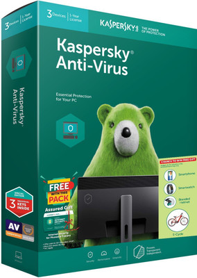 KASPERSKY Anti-virus 3.0 User 1 Year(CD/DVD)