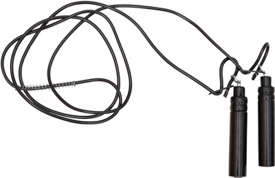 

SVR Jump Belly Black For All Age Groups Freestyle Skipping Rope(Black, Length: 136 cm)