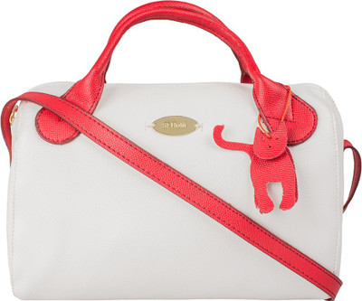

Holii Women Casual White PU Sling Bag