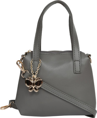 

Butterflies Women Casual Grey PU Sling Bag