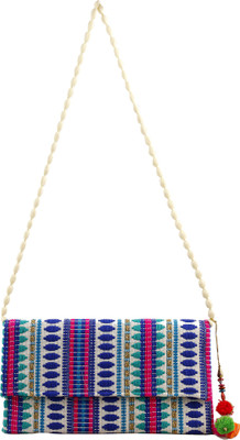

Quirky Miss Women Evening/Party Multicolor Canvas Sling Bag