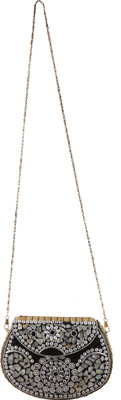 

Quirky Miss Women Evening/Party Multicolor Metal Sling Bag