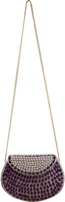 

Quirky Miss Women Evening/Party Multicolor Metal Sling Bag