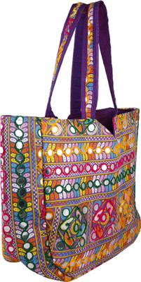 

Quirky Miss Women Evening/Party Multicolor Canvas Tote