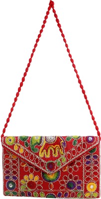 

Quirky Miss Women Evening/Party Multicolor Canvas Sling Bag