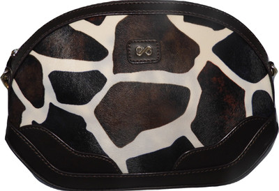 

Avani Women Evening/Party Brown Genuine Leather Sling Bag