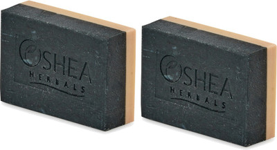 

Oshea Herbals Charcoal Cleansing Bar(125 g, Pack of 2)