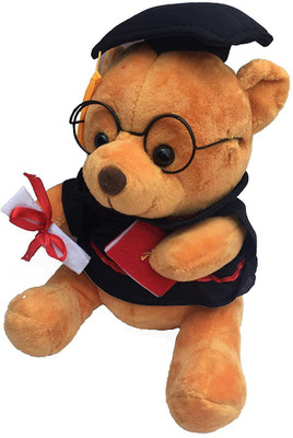 

Bubbly Giggles Brown Advocate Dog Teddy Bear Gift for Kids & Baby - 22 cm (Brown) - 22 cm(Brown)