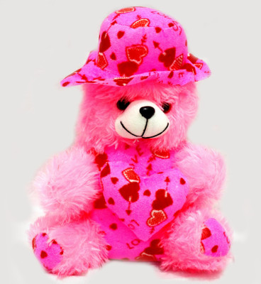 

riva teddy bear pink color 30cm (pink) - 30 cm(Pink)