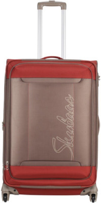 

Skybags hexa large size 79 cms Expandable Check-in Luggage -  inch(Brown