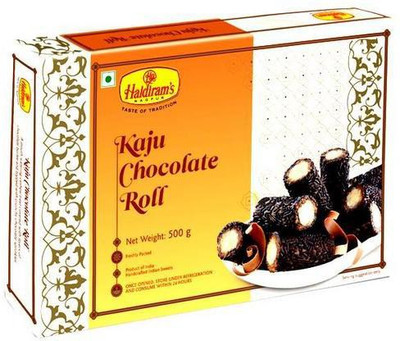 

Haldiram's Kaju Chocolate Roll(500 g, Box)
