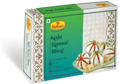 

Haldiram's Kaju Kamal Bhog(500 g, Box)