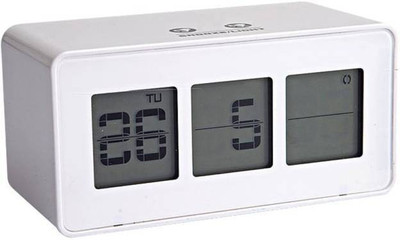 

Jazam Digital White Clock