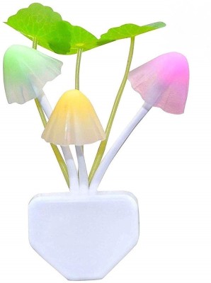 Importikah Everything Imported Mushroom Shape Automatic Sensor Light Night Lamp(8 cm, White)