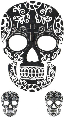 

HG INTERNATIONAL(Skull Temp Body Tattoo (Skull))
