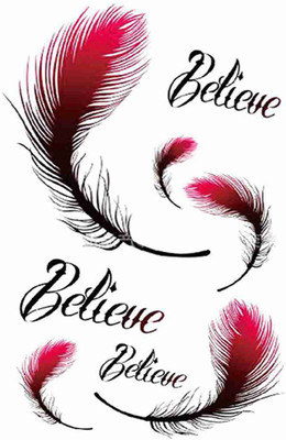 

hitler germany Feather Temporary Tattoo(Feather Temporary Tattoo)