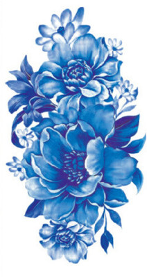 

hitler germany Blue Flowers Temp Tattoos(Blue Flowers Temp Tattoos)
