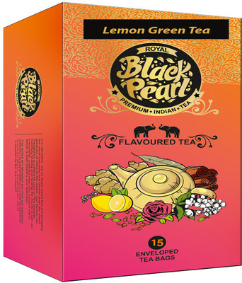 

RBP Royal Black Pearl (Heritage Blend) Lemon Green Tea - 15 Tea Bags Lemon Tea Bags(15 Bags, Box)