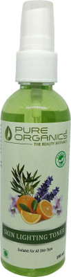 

Pure Organics Skin Lighting Toner 100 ML for Men & Women(100 ml)