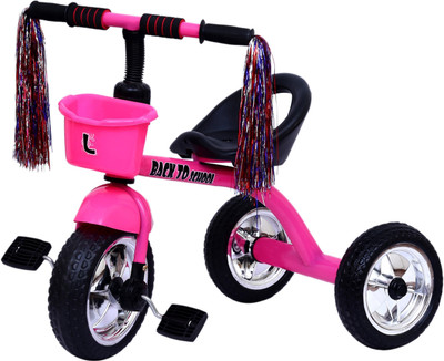 

Luusa Junior Junior Tricycle Tricycle(Pink), Perfect pink