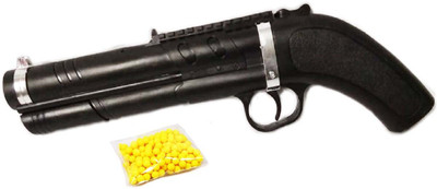 

imtion High Rang Auto Run Air Gun Toys Weapon Black Used For 8+ Kids(Black)